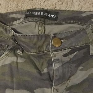 Camo Skinny Jeans